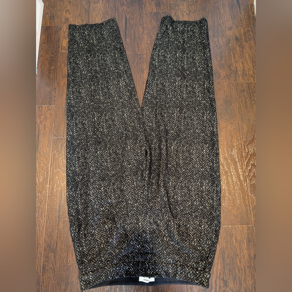 SPANX Black and Gray Pants